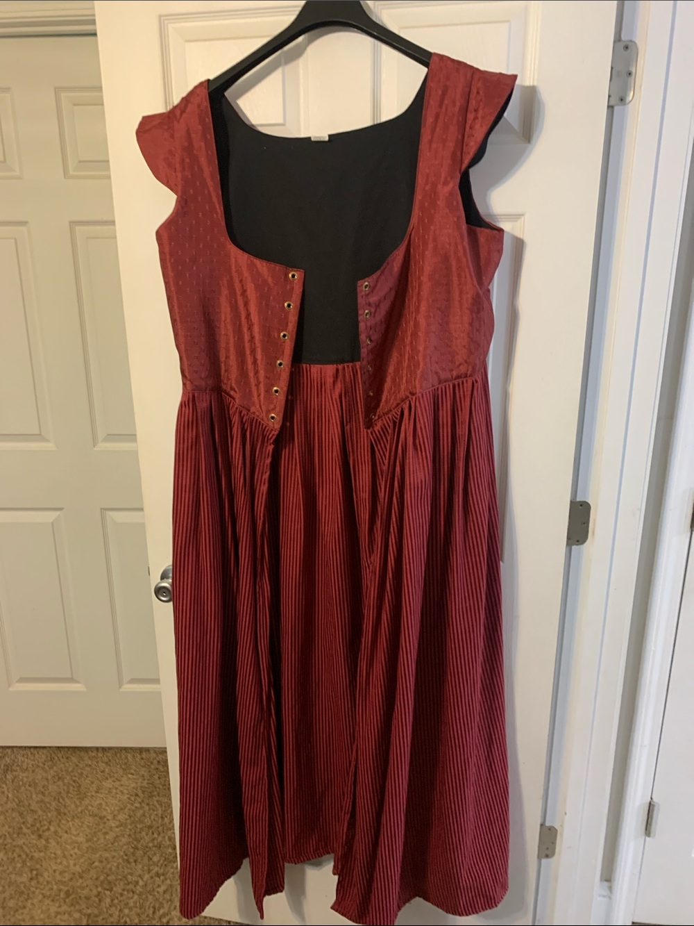 Corset dress for costume or renaissance fair.